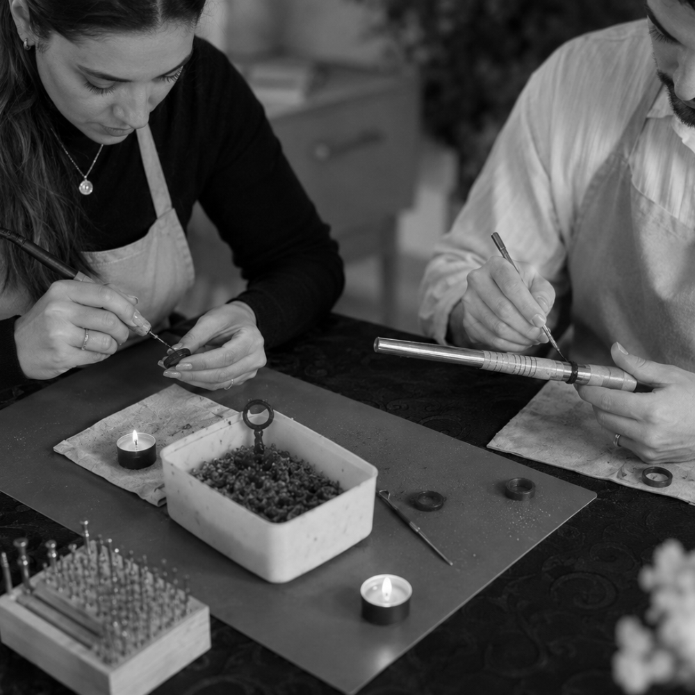 Workshop ve dvou – soustředěná práce na voskovém modelu